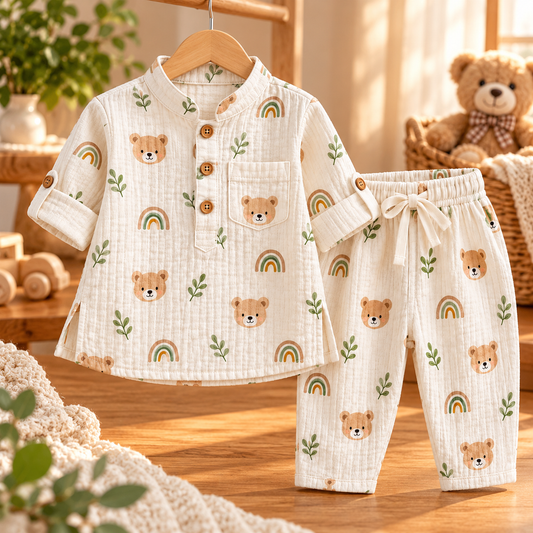 Boys Crincle Kupta Set