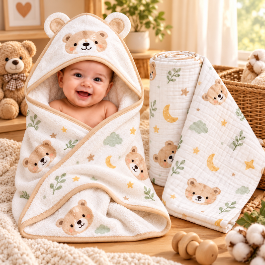 Baby Bath Towel&Swaddle
