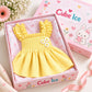 Girls Muslin Crinkle Frocks