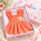 Girls Muslin Crinkle Frocks